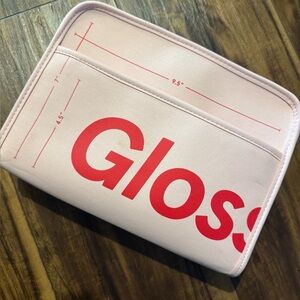 Glossier makeup bag set